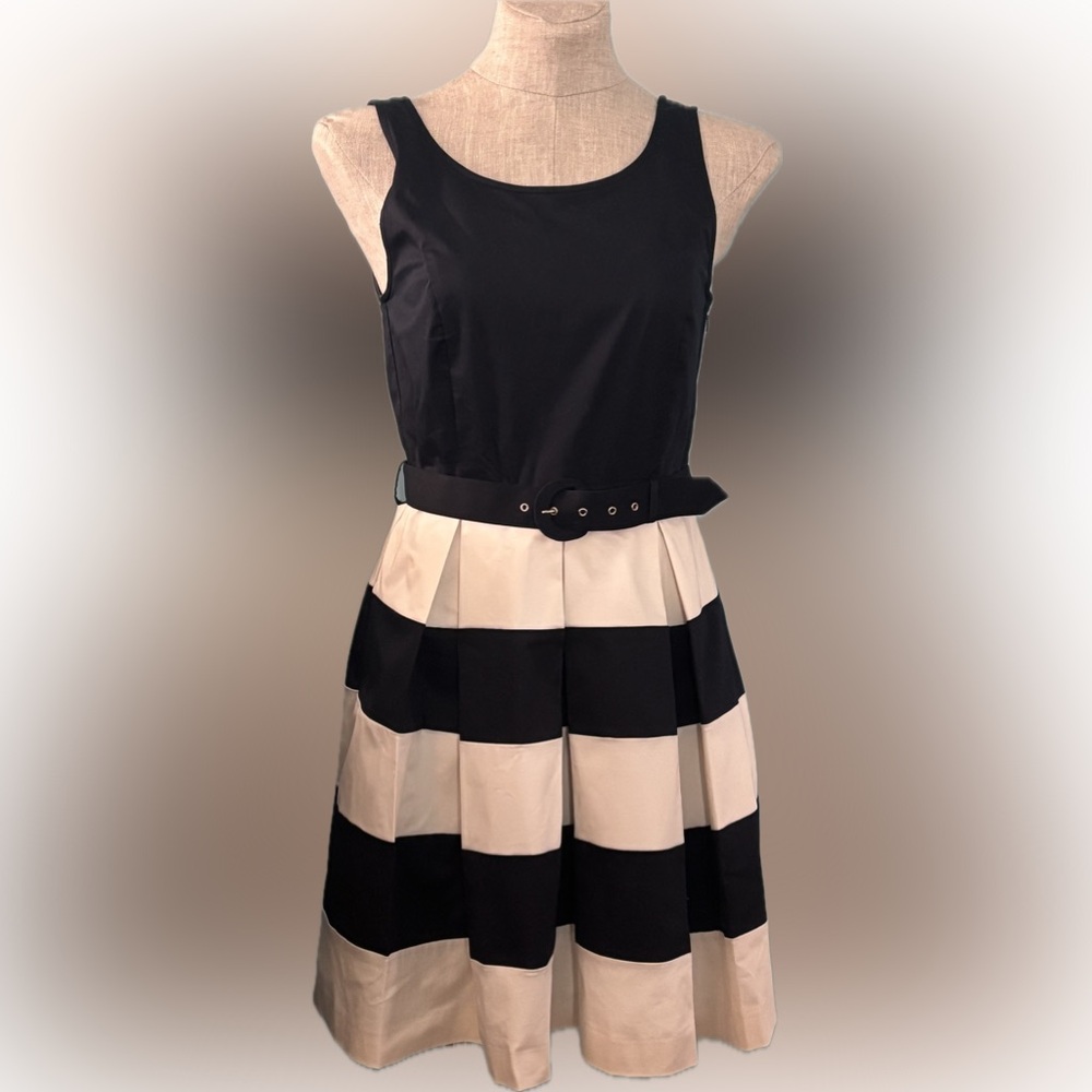 Banana Republic Elegant Navy Dress